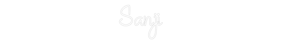 Custom Neon: Sanji
