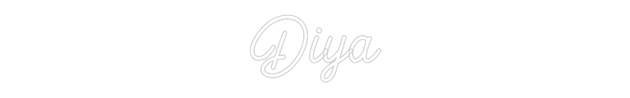 Custom Neon: Diya