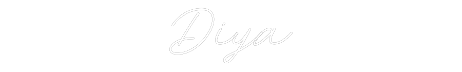 Custom Neon: Diya