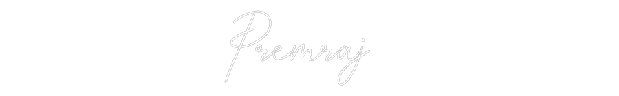 Custom Neon: Premraj