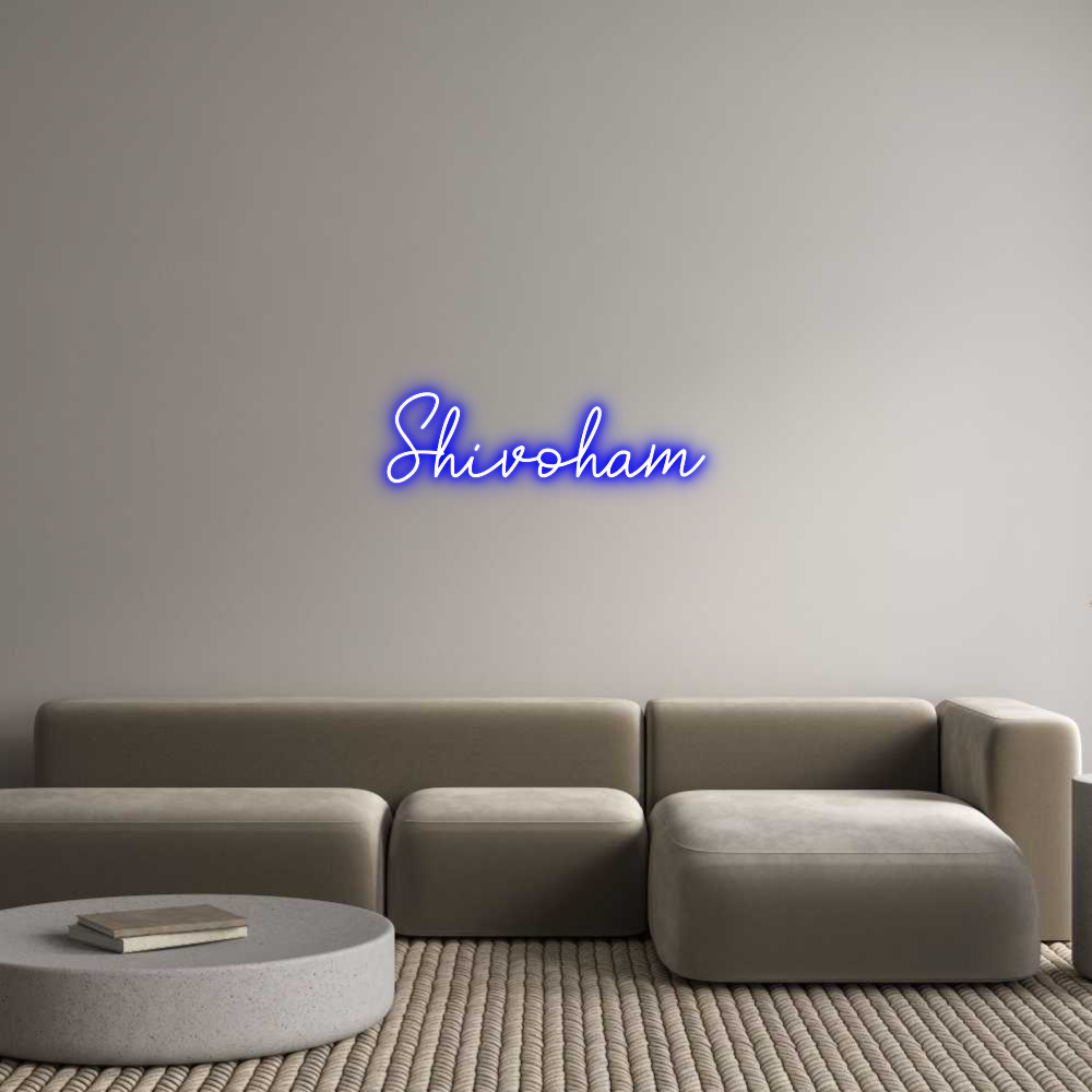 Custom Neon: Shivoham