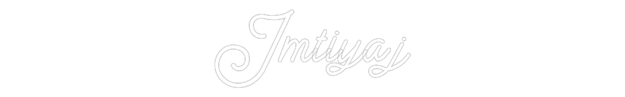 Custom Neon: Imtiyaj