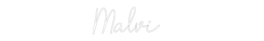 Custom Neon: Malvi