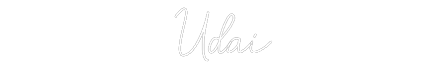 Custom Neon: Udai