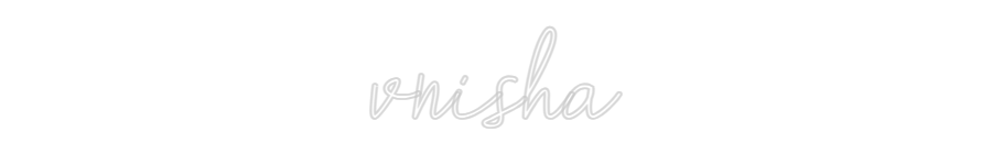Custom Neon: vnisha