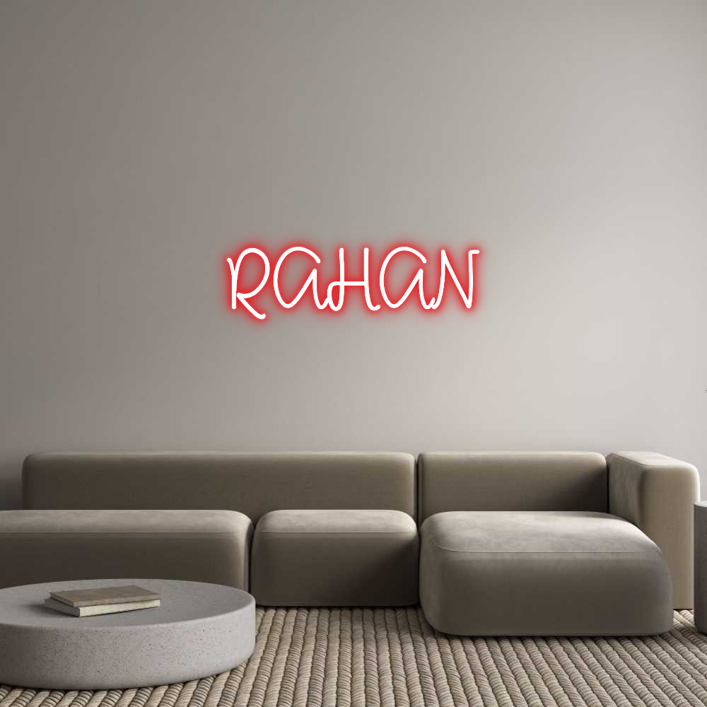 Custom Neon: RAHAN