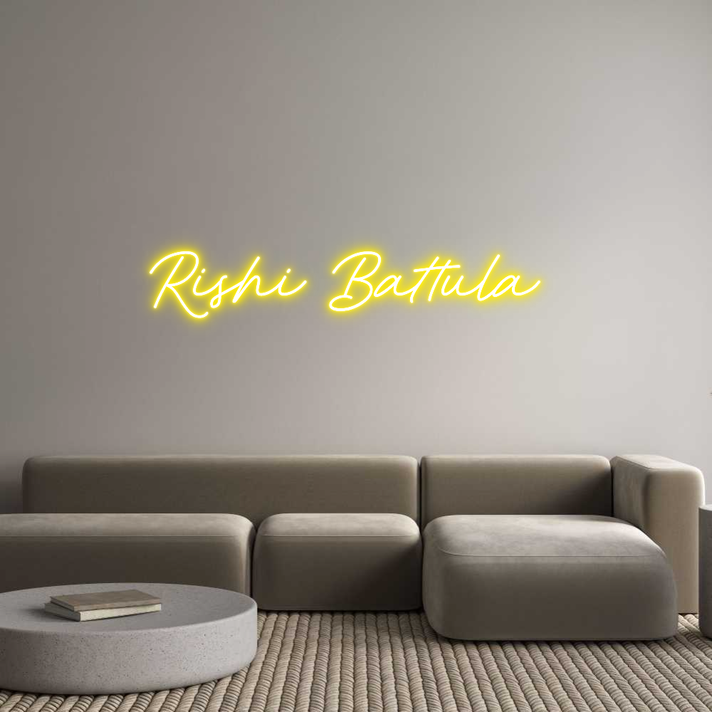 Custom Neon: Rishi Battula
