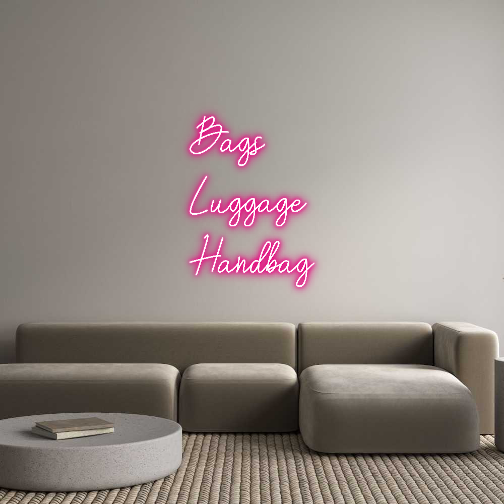 Custom Neon: Bags
Luggage...