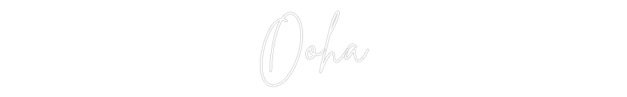 Custom Neon: Ooha