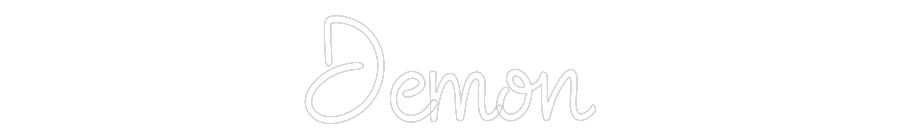 Custom Neon: Demon