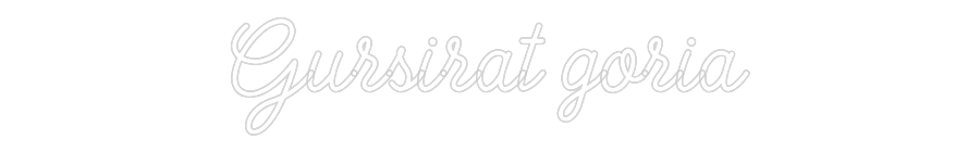 Custom Neon: Gursirat goria