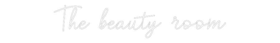 Custom Neon: The beauty room