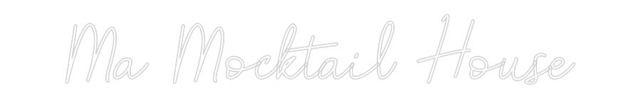 Custom Neon: Ma Mocktail H...
