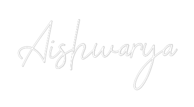 Custom Neon: Aishwarya