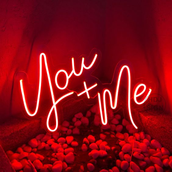 YOU ME NEON SIGN