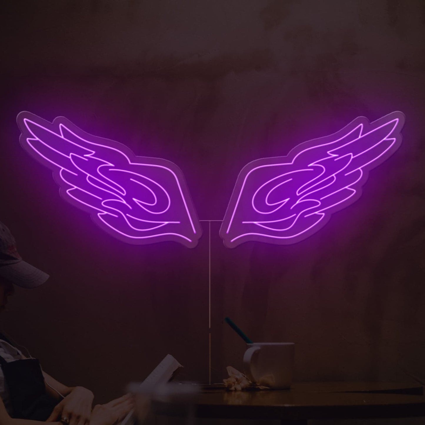 Icy Wings Neon Sign