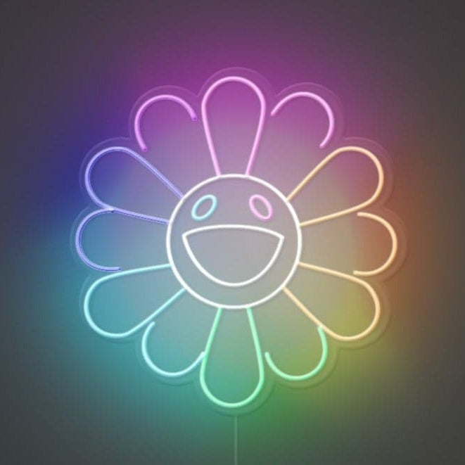 Murakami Neon Sign