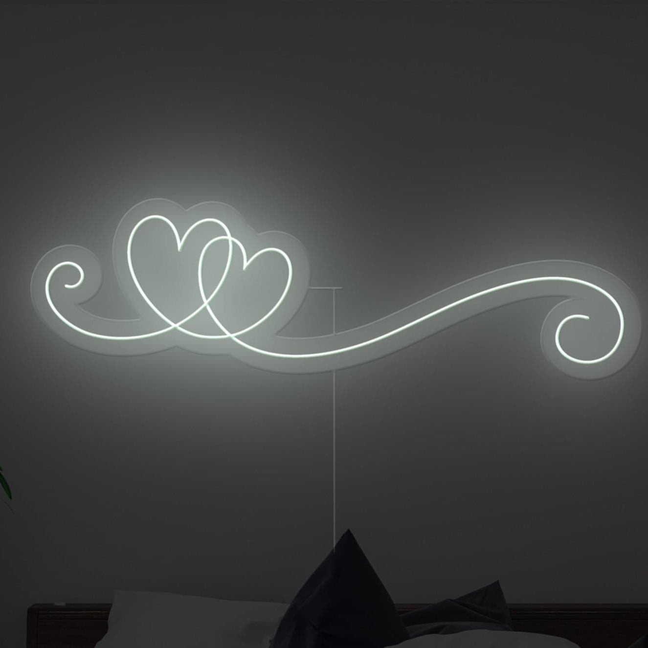 Hearts Neon Sign