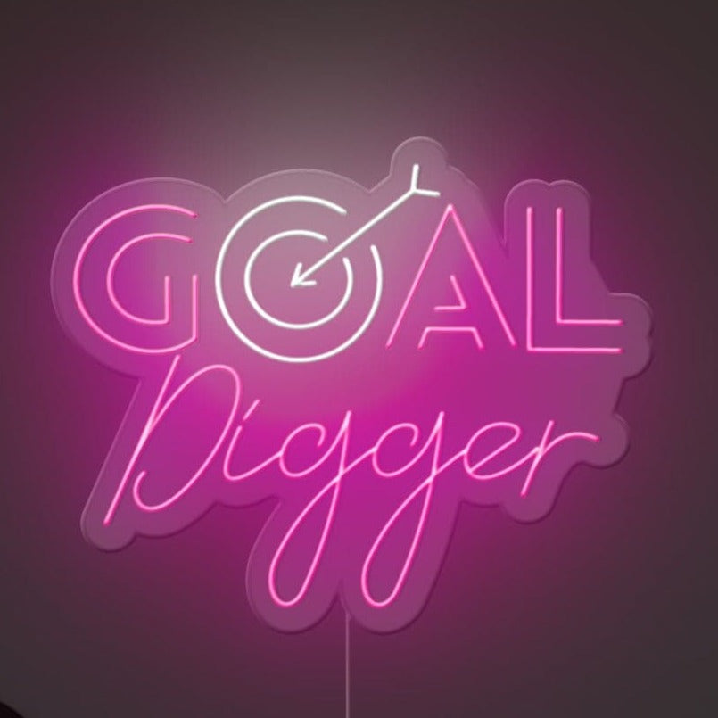 Goal Digger Neon Sign