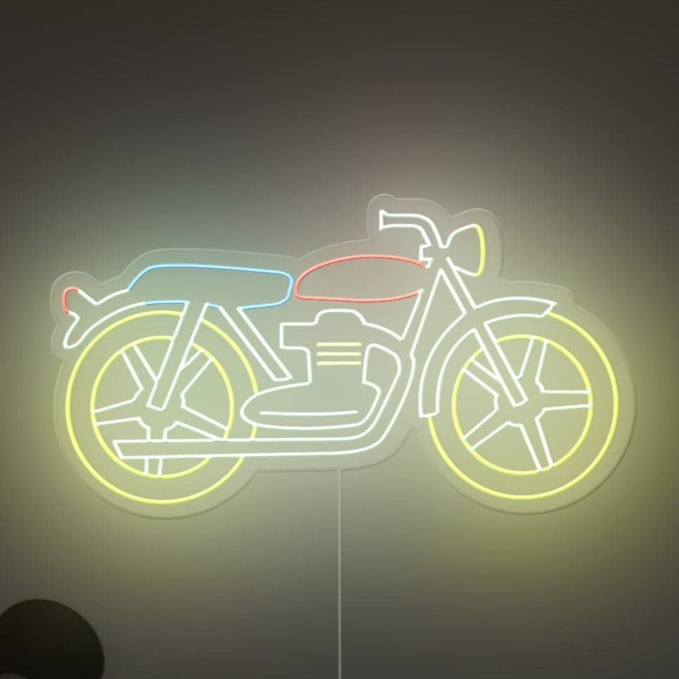 Bicycle sales neon lights