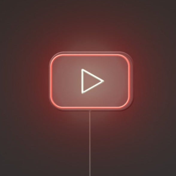 Youtube Neon Sign