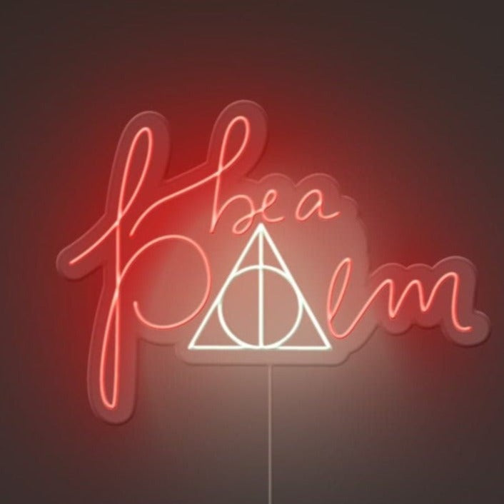 Be A Poem Neon Sign