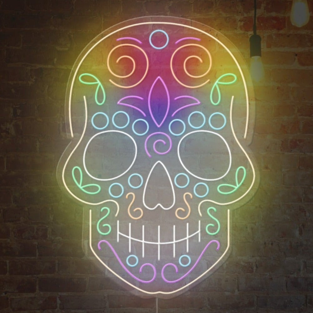Skull Neon Sign