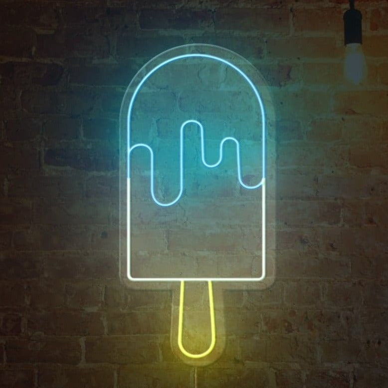 Ice Cream Stick Neon Sign