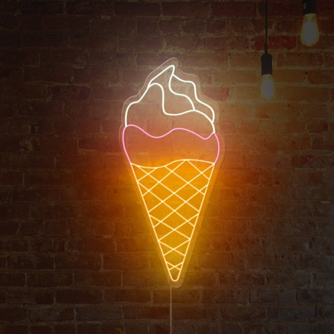 Ice Cream Neon Sign