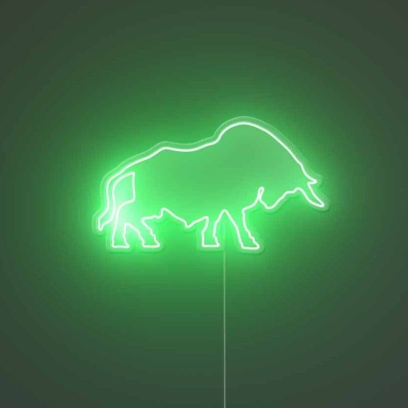 Bull Neon Sign