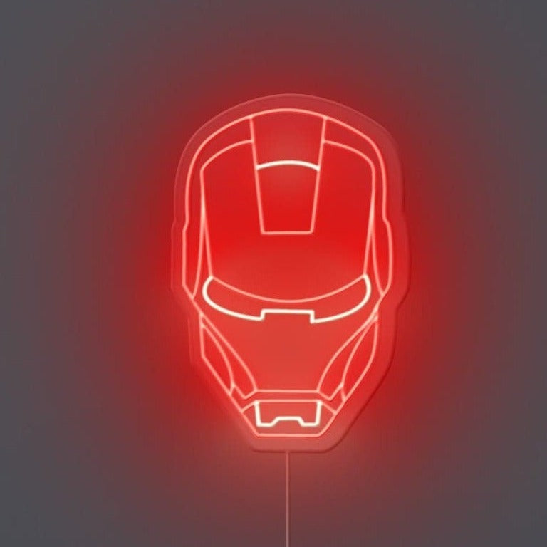 Iron Man Neon Sign
