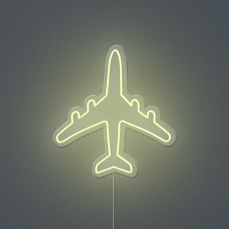 Airplane Neon Sign