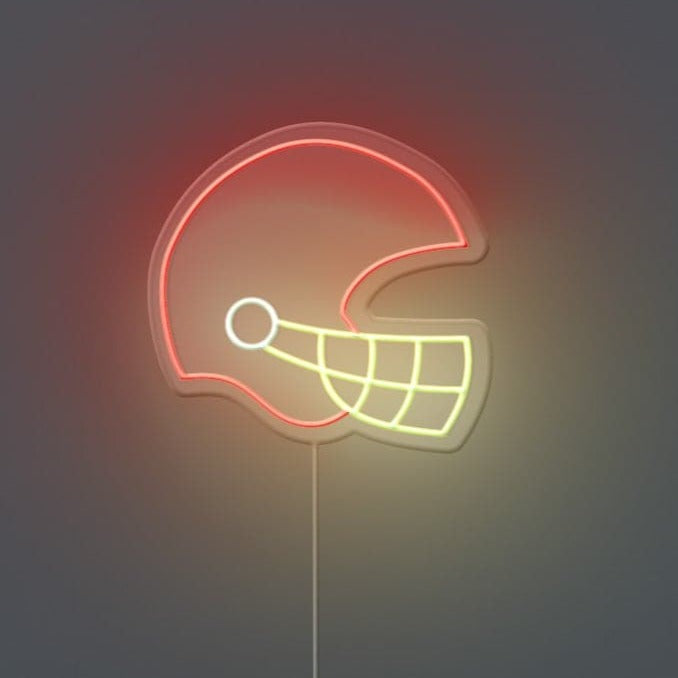 Helmet Neon Sign