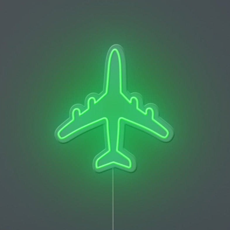 Airplane Neon Sign