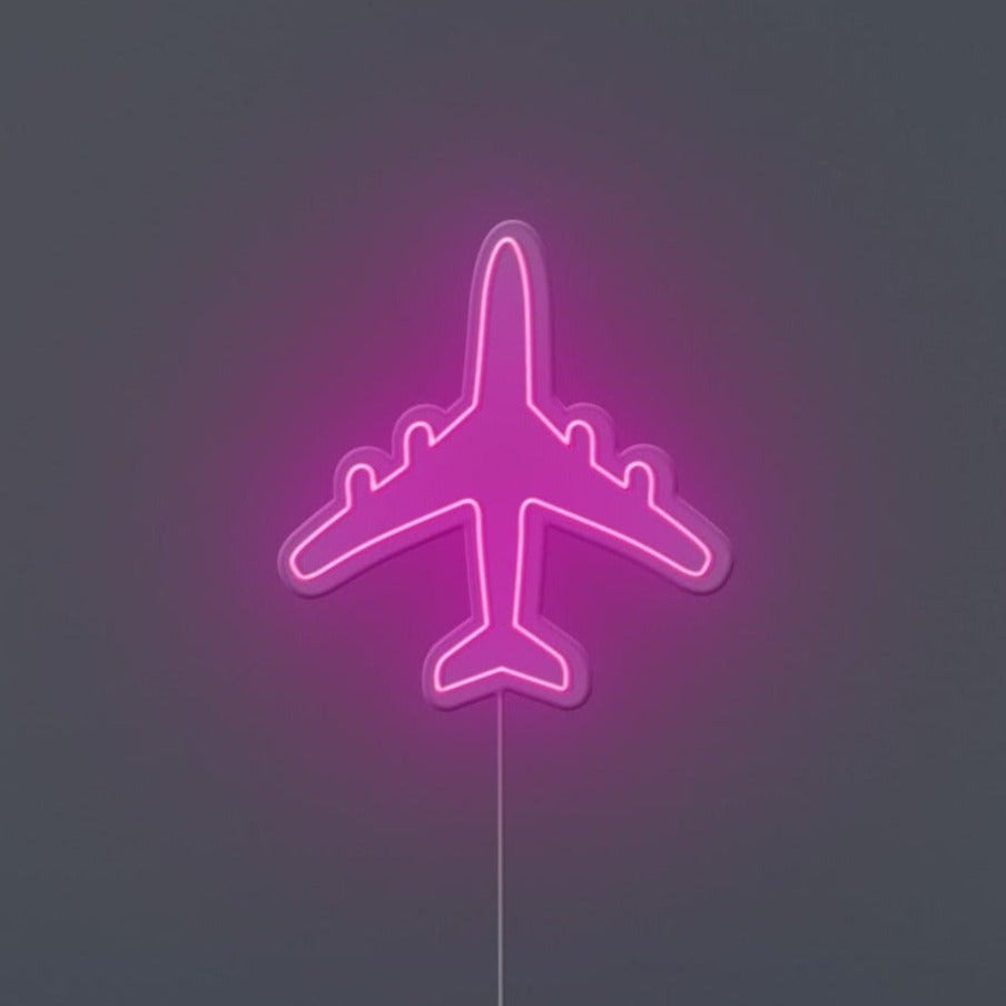 Airplane Neon Sign