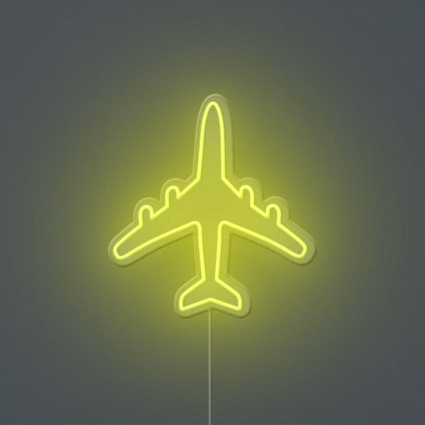 Airplane Neon Sign