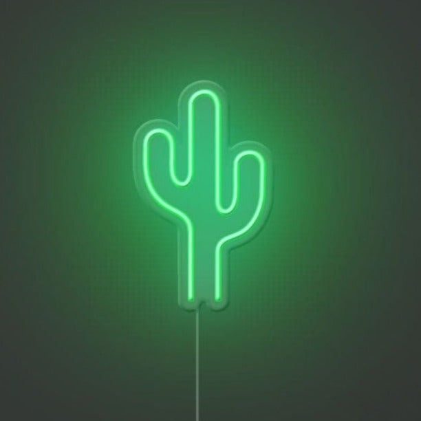 Cactus Neon Sign