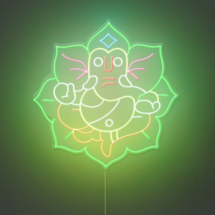 Ganesh Neon Sign