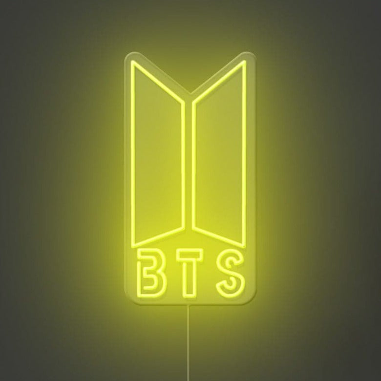 BTS Neon Sign