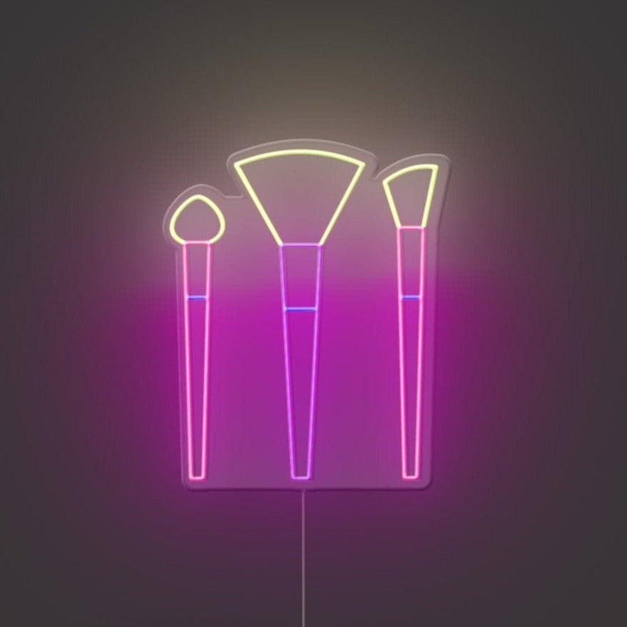 Makeup Brush Neon Sign
