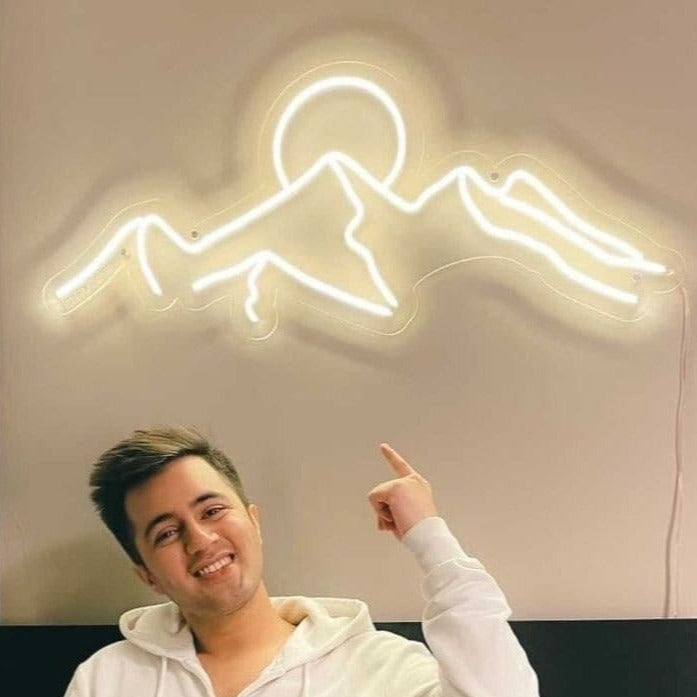 Mountain Neon Sign