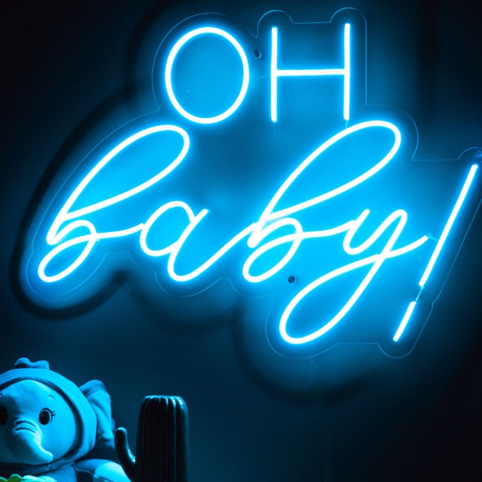 Oh Baby! Neon Sign