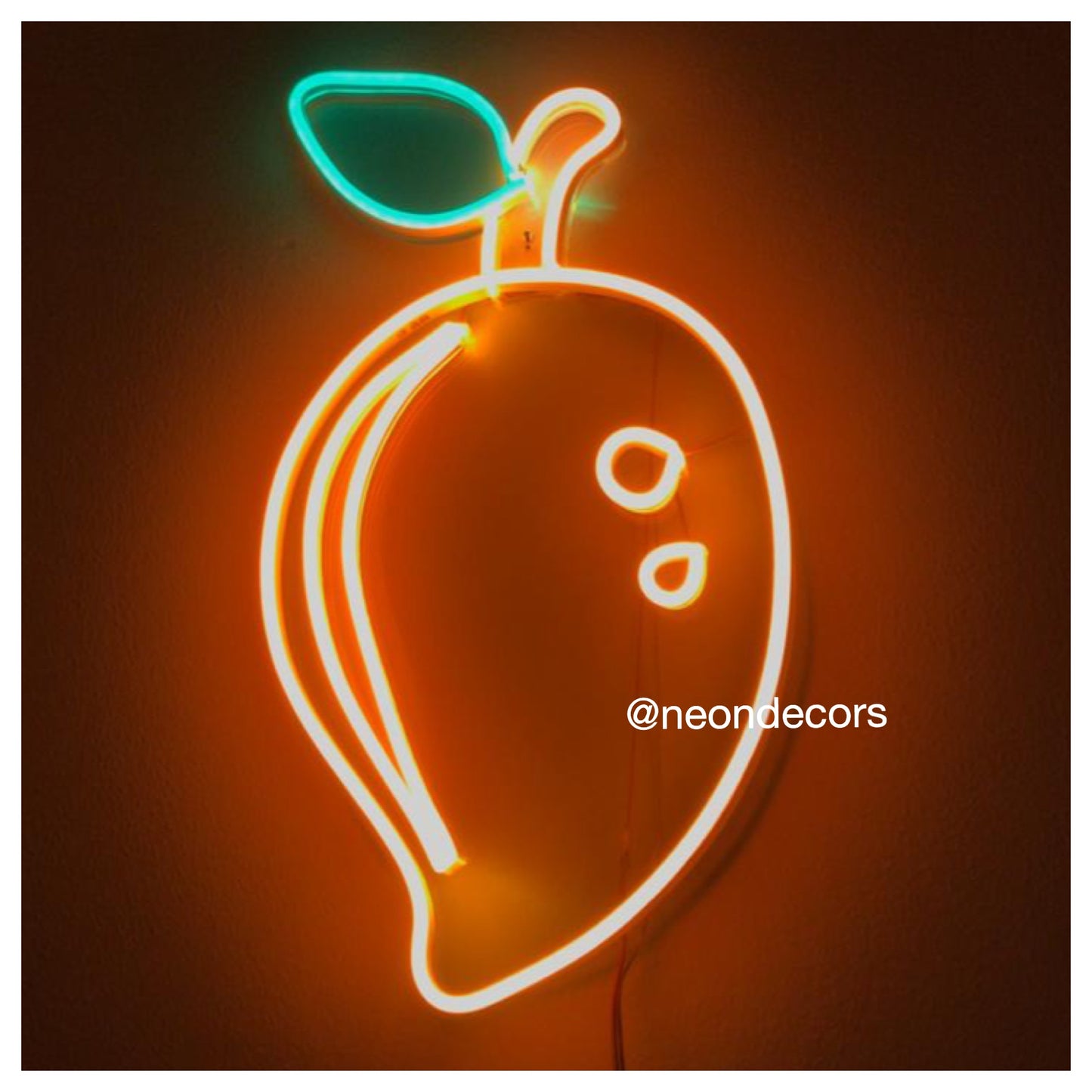 Mango neon sign