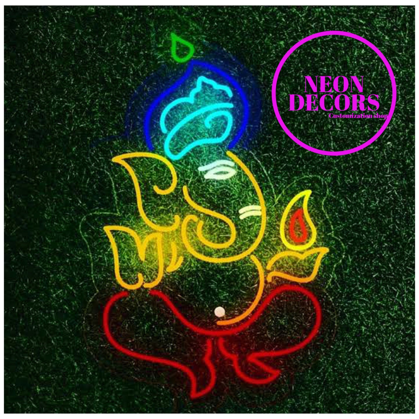 GANESH JI NEON SIGN