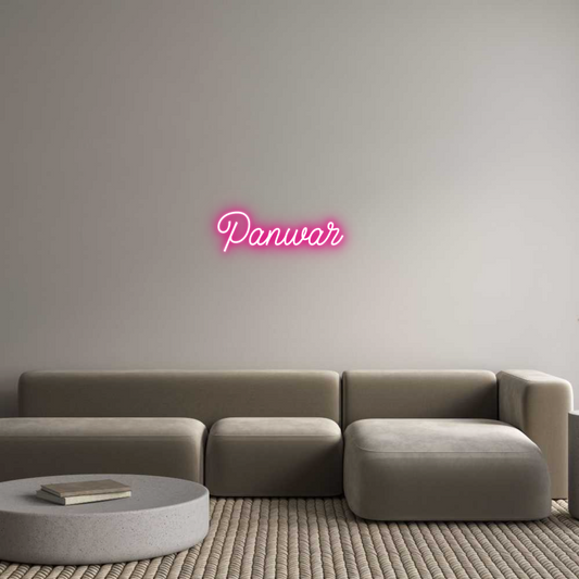 Custom Neon: Panwar