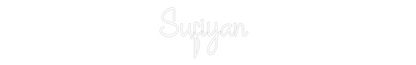 Custom Neon: Sufiyan
