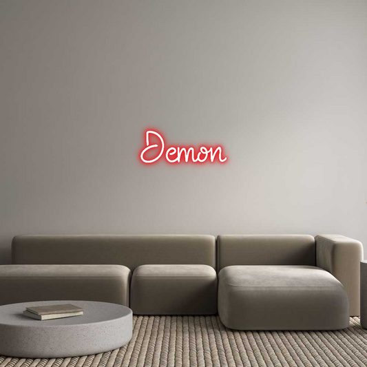 Custom Neon: Demon