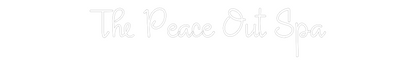 Custom Neon: The Peace Out...
