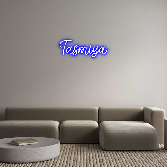 Custom Neon: Tasmiya