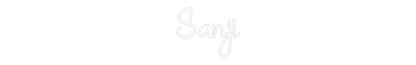Custom Neon: Sanji